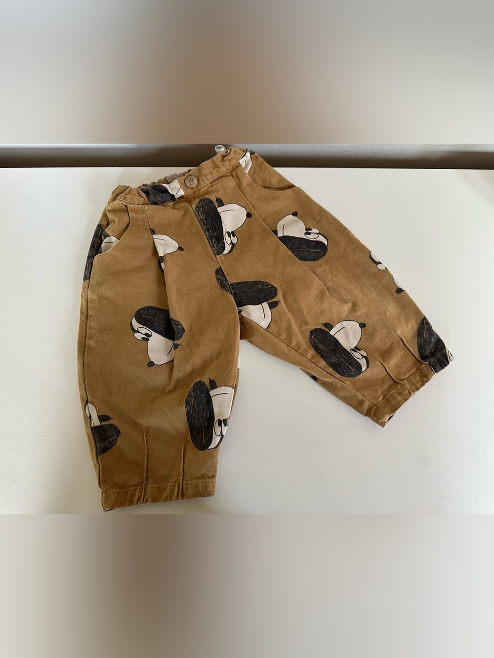 Bobo Choses Dog Print Pants Sz 12/18m HTF HSA